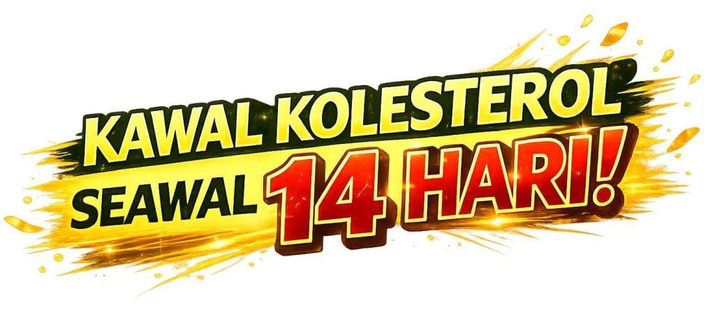 Kawal kolesterol dalam 14 hari dengan Dinara, promosi Raya terbaik.